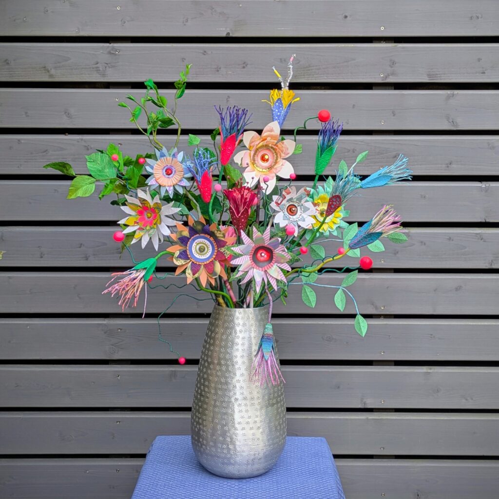 Fantasieblumen-Feuerwerk